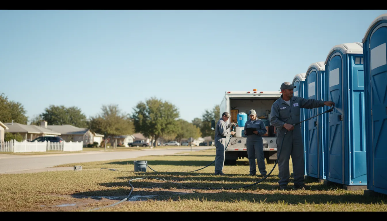 Long-Term Portable Toilet Rental in Davisburg, MI near me